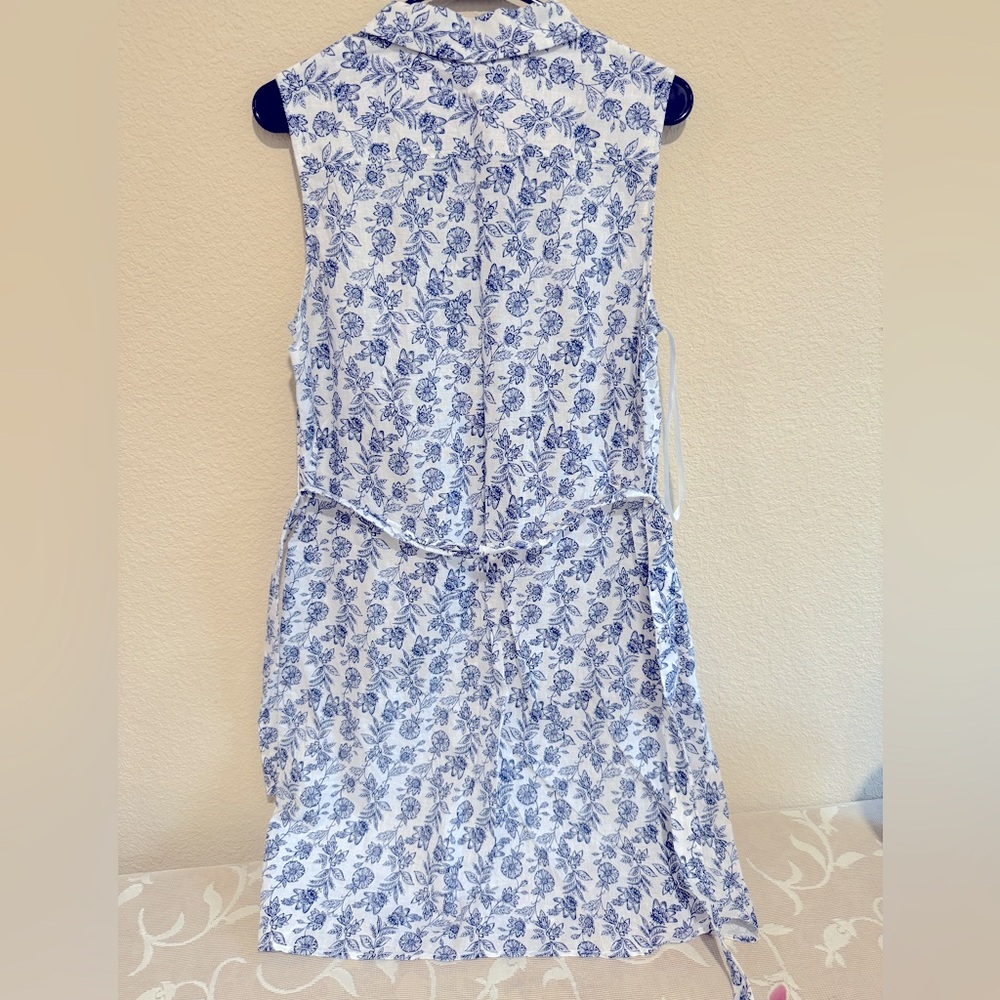 Tommy Hilfiger Navy Floral Print Dress. NWOT - Picture 2 of 3